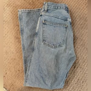 AGOLDE Pinch Waist High-Rise Kick Jean – Impression

Color: Light Blue
Size: 25
